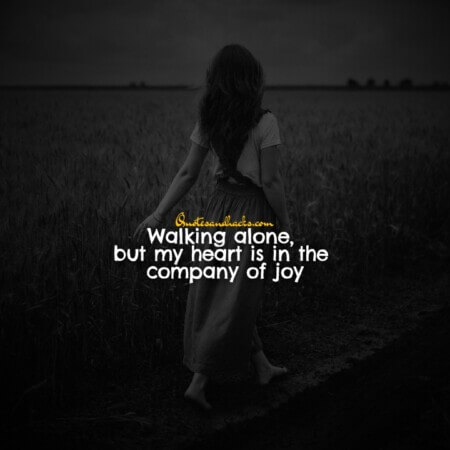 walk alone quotes