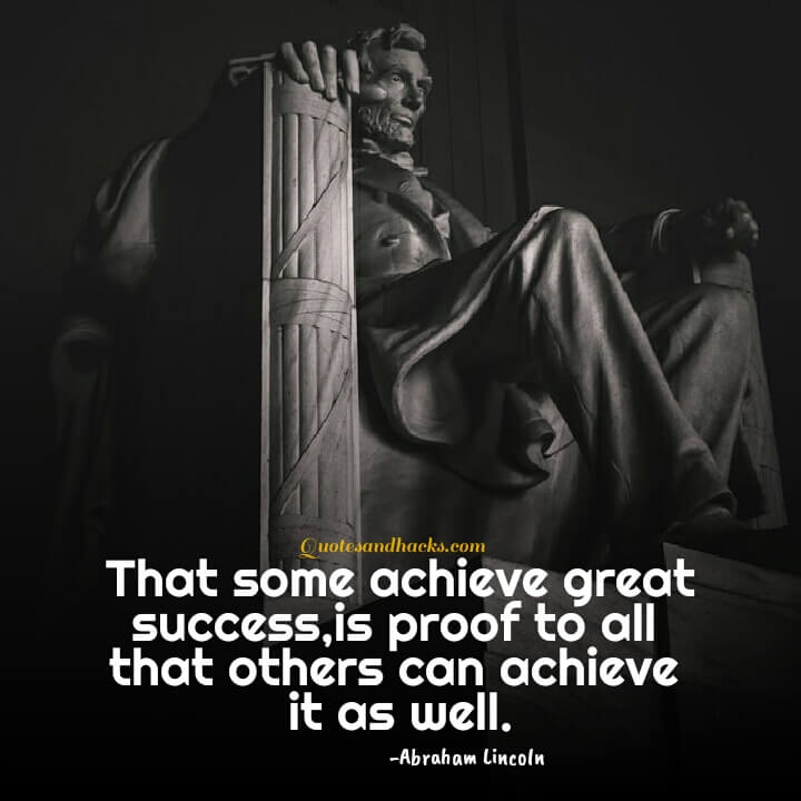 Abraham Lincoln quotes about life 