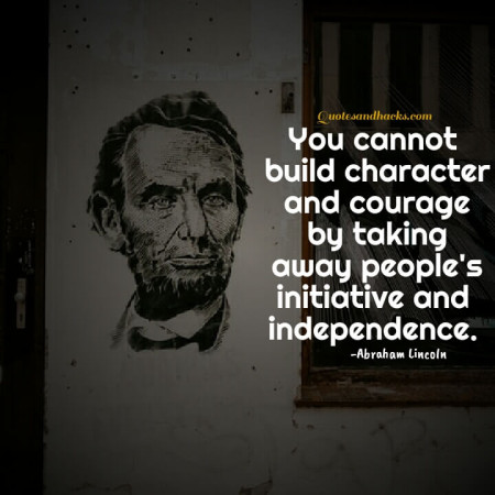 Abraham Lincoln quotes about life 