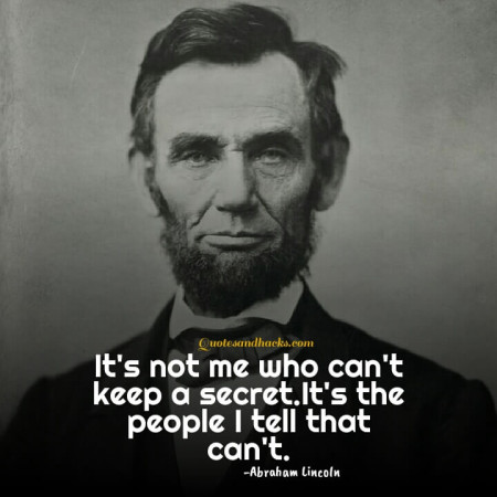 Abraham Lincoln quotes about life 