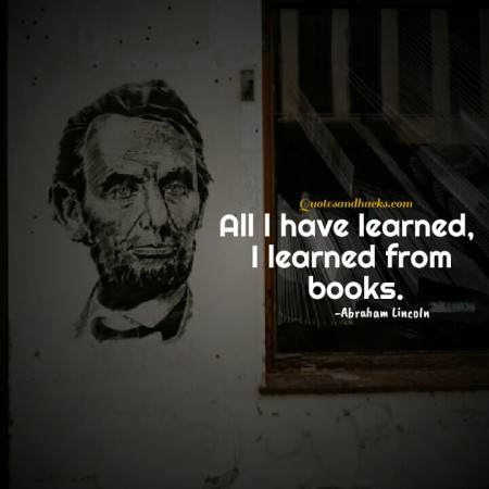 Abraham Lincoln quotes about life 