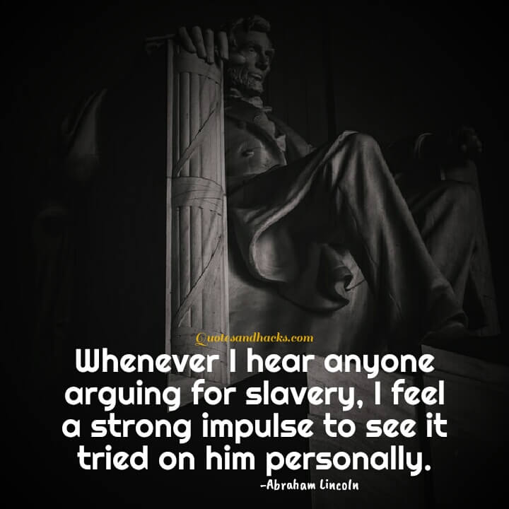 Abraham Lincoln quotes about life 