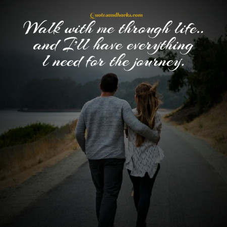 walk with me quotes