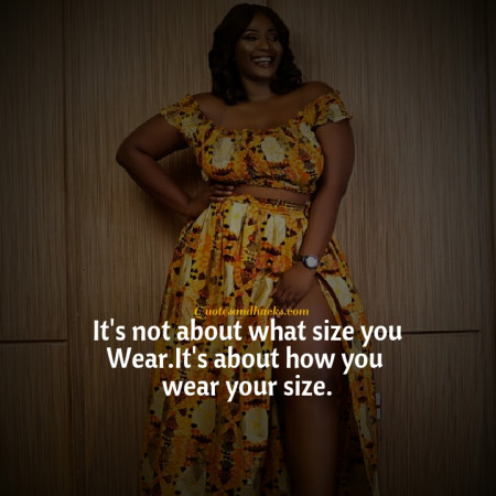 Sassy plus size quotes