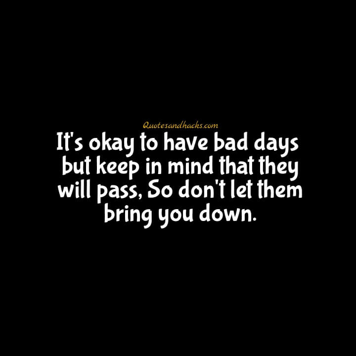 Bad day quotes