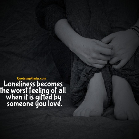 Alone love quotes