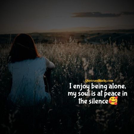 Alone love quotes