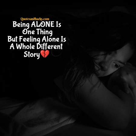 Alone love quotes