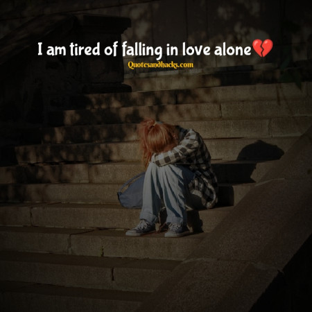 Alone love quotes