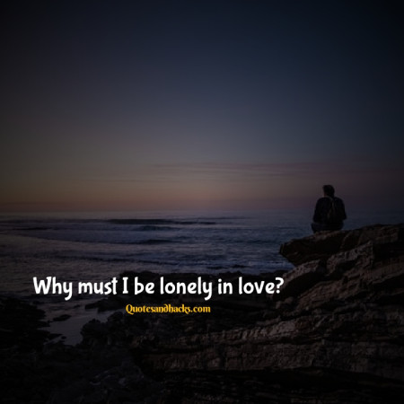 Alone love quotes