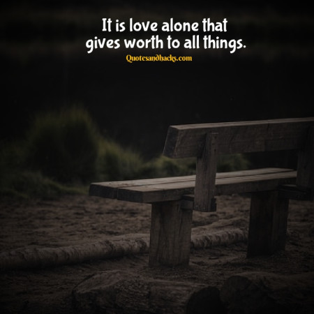 Alone love quotes