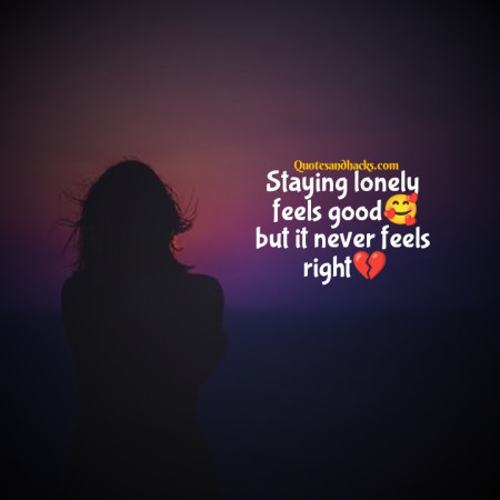 Alone love quotes