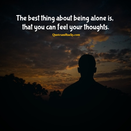 Alone love quotes