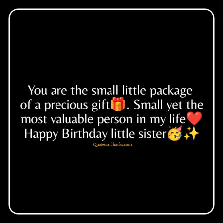 Birthday wishes for sister 