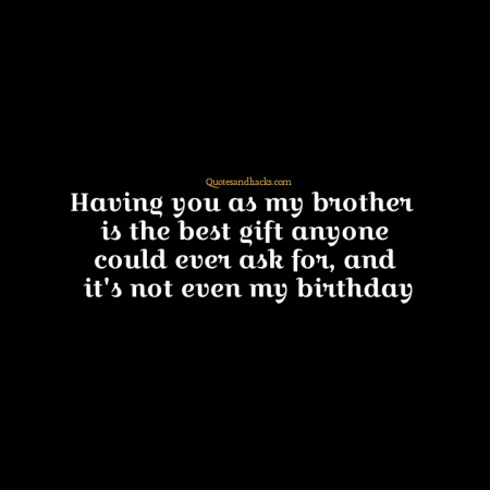 Birthday wishes for brother 