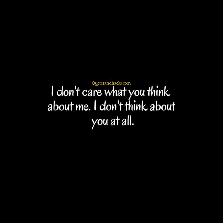 Don't care quotes 