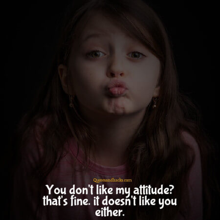 Avoiding attitude quotes 