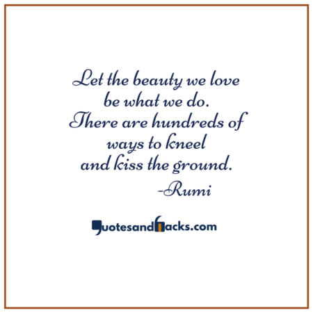 Rumi quotes 